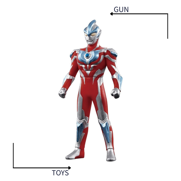 《GTS》BANDAI 超人力霸王 英雄 軟膠 #11 銀河 804297