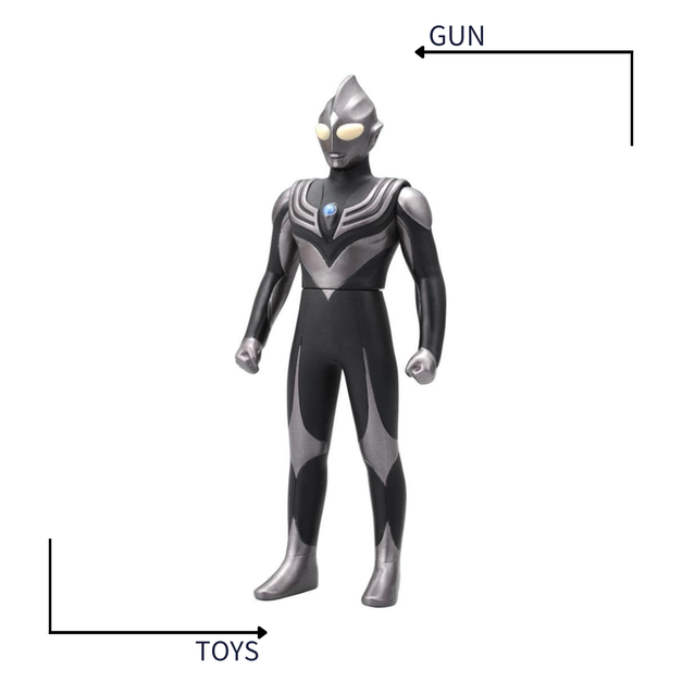 《GTS》BANDAI 超人力霸王 英雄 軟膠 #26 黑暗迪卡 865021