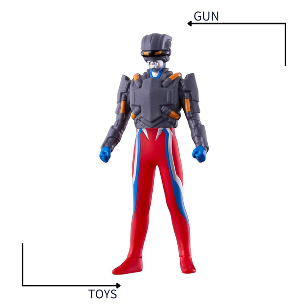 《GTS》BANDAI 超人力霸王 英雄 軟膠 #102 傑洛裝備護甲裝置 712555