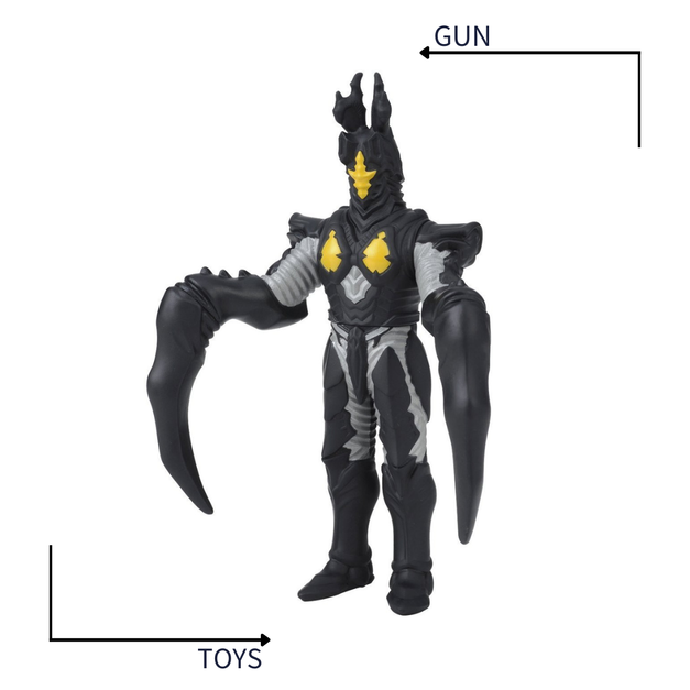 《GTS》BANDAI 超人力霸王 怪獸 軟膠 #88 宇宙恐龍 超越積頓 222811