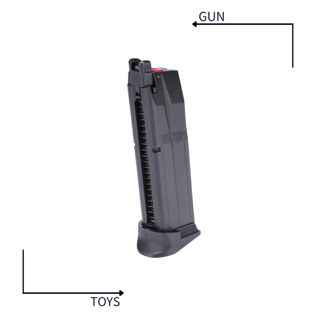 《GTS》AW CYBERGUN SWISS ARMS 授權 MILE SP2022 GBB 瓦斯 彈匣