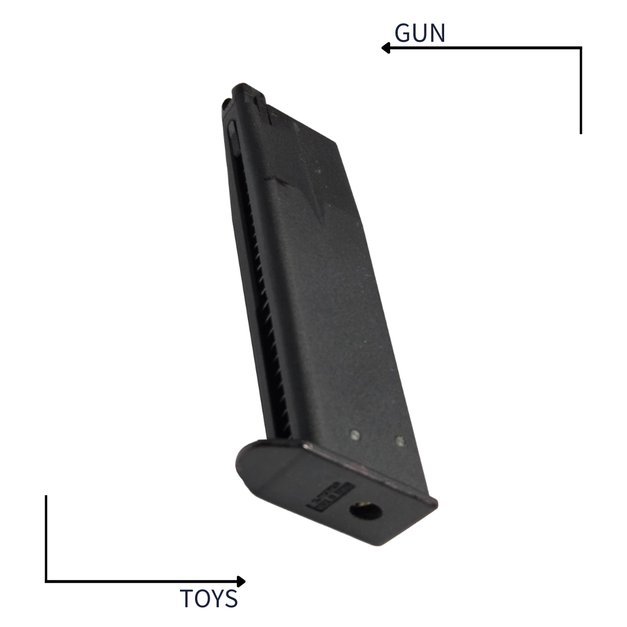 《GTS》KJ M9 瓦斯 彈匣 黑色