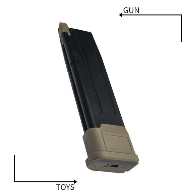 《GTS》WE 偉益 P320 M17 瓦斯彈匣 全金屬 沙色