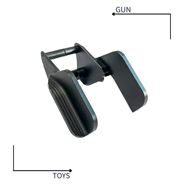 《GTS》CLPD Marui 1911 HI-CAPA 升級零件 CNC不鏽鋼 雙邊拇指停靠保險 黑色 CNCASWB