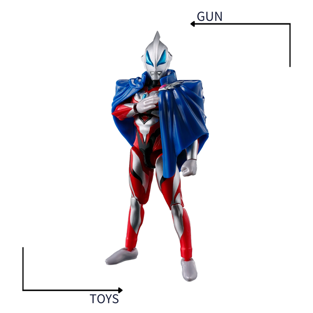 《GTS》BANDAI 超人力霸王 可動公仔 捷德原始 新世代之星 披風套組 016901