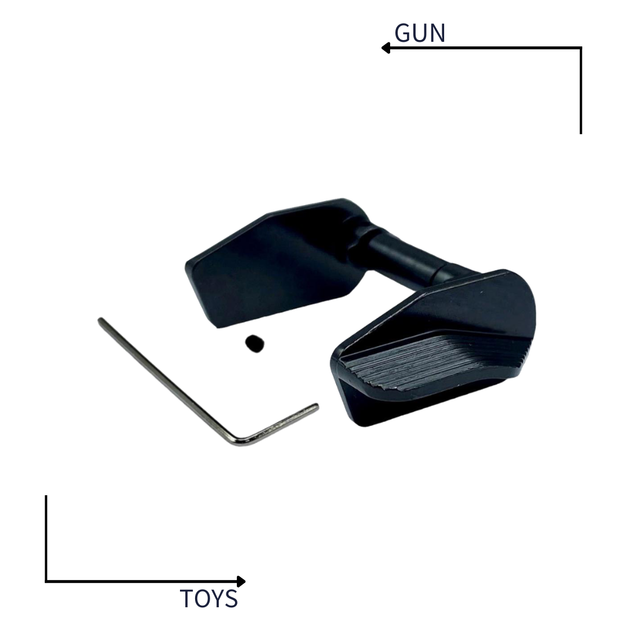 《GTS》CLPD ASG KJ SHADOW2 不鏽鋼製 拇指保險 黑色 KJS2SAMS-BK