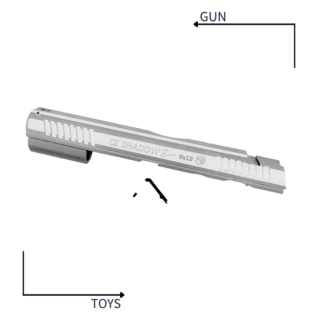 《GTS》CLPD ASG KJ CZ Shadow2 7075 鋁合金 滑套 銀色 KJS2SLIDE-SV