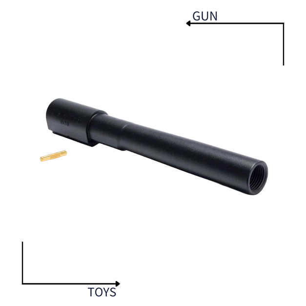 《GTS》CLPD ASG CZ Shadow2 7075 鋁合金 內11牙 外管 牙管 黑色 KJS2OBAR-TBK