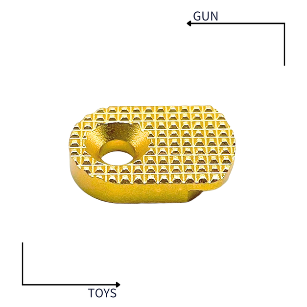 《GTS》CLPD KJ SHADOW2 KP15 KP-15 鋁合金 加大彈匣釋放鈕 金色 KJS2ALMB-GD