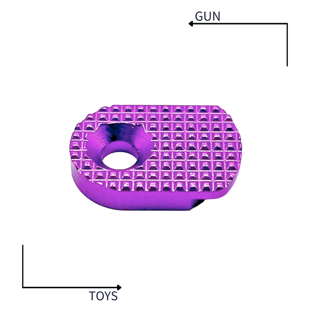 《GTS》CLPD KJ SHADOW2 KP15 KP-15 鋁合金 加大彈匣釋放鈕 紫色 KJS2ALMB-PP
