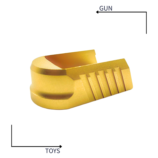 《GTS》CLPD ASG KJ CZ Shadow2 SP01 7075 鋁合金 彈匣底板 金色 KJS2BPAD-GD