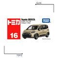 《GTS》TOMICA 多美小汽車 白盒 NO.16 TOYOTA 豐田 SIENTA 228509