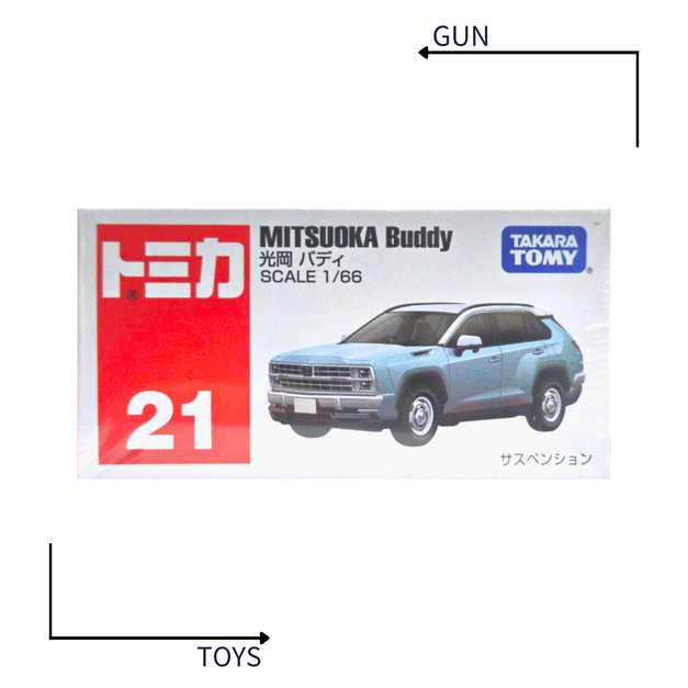《GTS》TOMICA 多美小汽車 白盒 NO.20 光岡 Buddy 174769