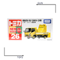 《GTS》TOMICA 多美小汽車 白盒 新車貼 NO.26 五十鈴 ISUZU ELF 道路標示車 228080