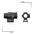《GTS》Vector Optics 維特 PARAGON 4X24 MICRO 4倍 內紅點 瞄具 SCPS-M04_12