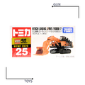 《GTS》TOMICA 多美小汽車 白盒 新車貼 NO.25 日立 挖土機 EX8000-7 158264