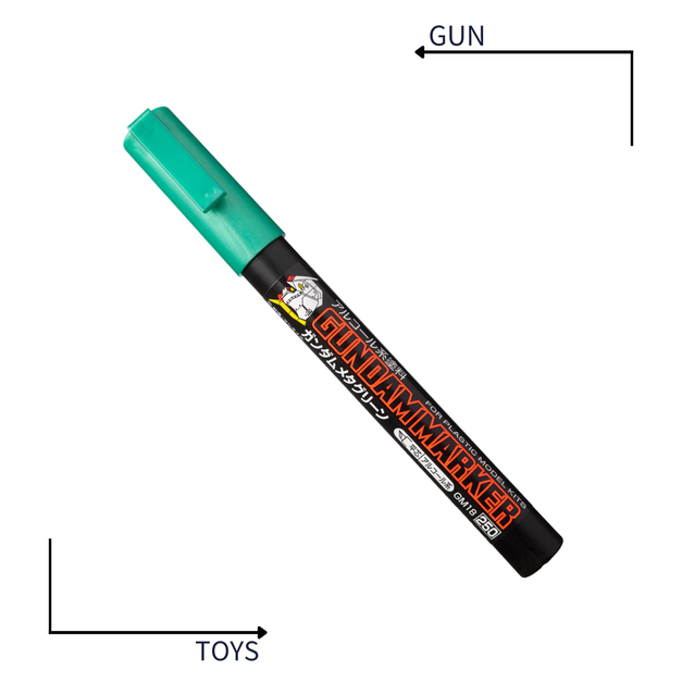 《GTS》模型工具 GUNZE 郡氏 GSI 鋼彈麥克筆 GM18 金屬綠 505924