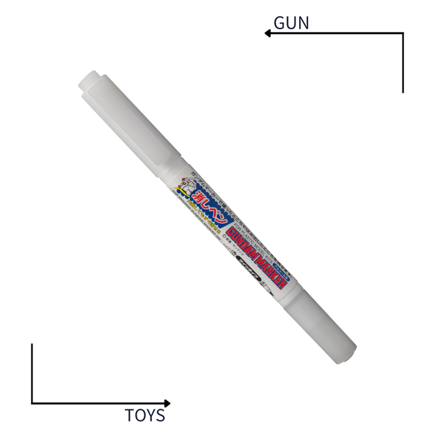 《GTS》模型工具 GUNZE 郡氏 GSI 鋼彈麥克筆 GM310 雙頭 除漆筆 去漆筆 733242