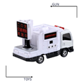 《GTS》TOMICA 多美小汽車 白盒 新車貼 NO.28 五十鈴 SIGN CAR 警視廳移動號誌車 799351_2
