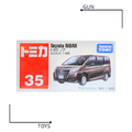 《GTS》TOMICA 多美小汽車 白盒 NO.35 豐田 TOYOTA NOAH 801191