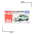 《GTS》TOMICA 多美小汽車 白盒 NO.31 豐田 FJ CRUISER 山岳救助隊 警車 824831