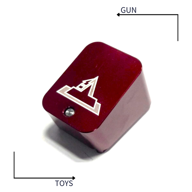 《GTS》A.A.Custom TTI G17/G34 鋁製加長彈匣底板 for MARUI/WE 紅色