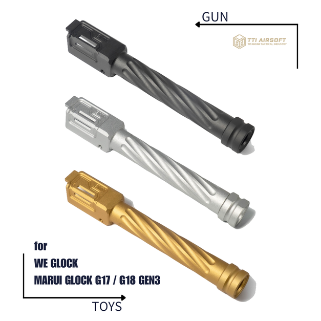 《GTS》TTI INFINITY MARUI WE G17 GEN3 不跌管 逆14牙 外管 TTI-P0037