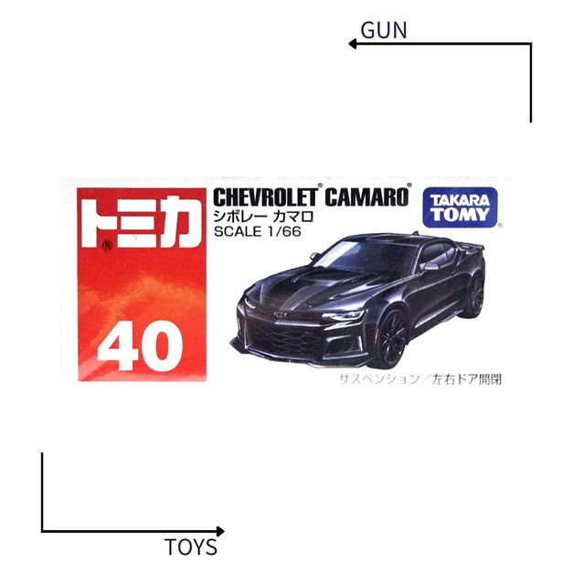 《GTS》TOMICA 多美小汽車 白盒 NO.40 雪佛蘭 CAMARO 879831