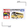 《GTS》TOMICA 多美小汽車 白盒 新車貼 NO.49 豐田 COASTER 幼兒園巴士 799207