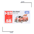 《GTS》TOMICA 多美小汽車 白盒 NO.58 固力果 GLICO WAGON Pocky車 156710