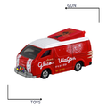 《GTS》TOMICA 多美小汽車 白盒 NO.58 固力果 GLICO WAGON Pocky車 156710_1