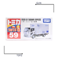 《GTS》TOMICA 多美小汽車 白盒 新車貼 NO.59 五十鈴 ELF 佐川急便 貨車 467397