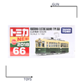 《GTS》TOMICA 多美小汽車 白盒 新車貼 NO.66 廣島電鐵 650形 電車 102557