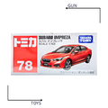《GTS》TOMICA 多美小汽車 白盒 NO.78 速霸陸 SUBAR IMPREZA 879572