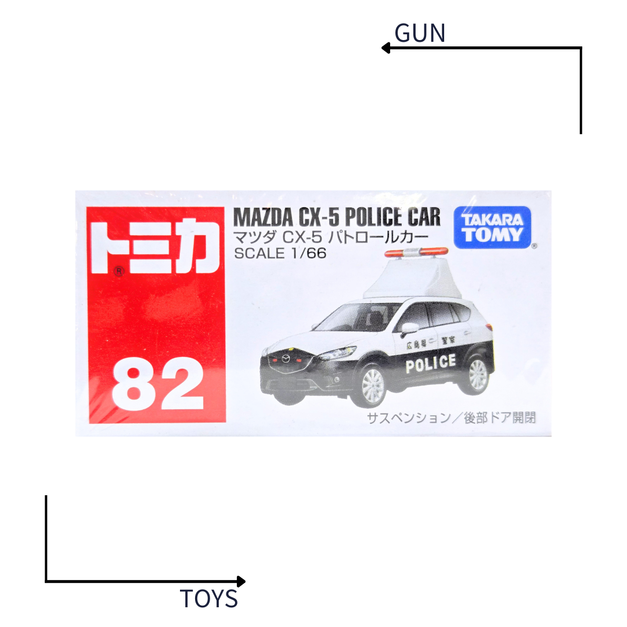 《GTS》TOMICA 多美小汽車 白盒 NO.82 馬自達 MAZDA CX-5 警車 824510