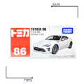 《GTS》TOMICA 多美小汽車 白盒 NO.86 豐田 Toyota 86 859833