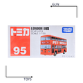 《GTS》TOMICA 多美小汽車 白盒 NO.95 倫敦巴士 LONDON BUS 雙層巴士 562597