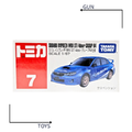 《GTS》TOMICA 多美小汽車 白盒 NO.07 速霸陸 Impreza WRX STI 4門 800989