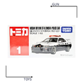 《GTS》TOMICA 多美小汽車 白盒 NO.01 日產 SKYKINE GT-R BNR34 警車 174868