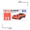 《GTS》TOMICA 多美小汽車 白盒 NO.11 SRT VIPER GTS 毒蛇 800958