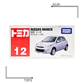 《GTS》TOMICA 多美小汽車 白盒 NO.12 日產 Nissan MARCH 359623