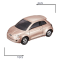 《GTS》TOMICA 多美小汽車 白盒 新車貼 NO.16 Fiat 500e 飛雅特 173816_1