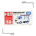 《GTS》TOMICA 多美小汽車 白盒 NO.10 速霸陸 Subaru Sambar 麵包貨車 764090