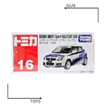 《GTS》TOMICA 多美小汽車 白盒 NO.16 鈴木 SUZUKI SWIFT Sport 拉力賽車 747048