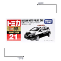 《GTS》TOMICA 多美小汽車 白盒 新車貼 NO.21 日產 NISSAN NOTE 警車 798682
