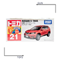 《GTS》TOMICA 多美小汽車 白盒 新車貼 NO.21 日產 NISSAN X-TRAIL 801092