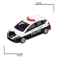 《GTS》TOMICA 多美小汽車 白盒 新車貼 NO.21 日產 NISSAN NOTE 警車 798682_1
