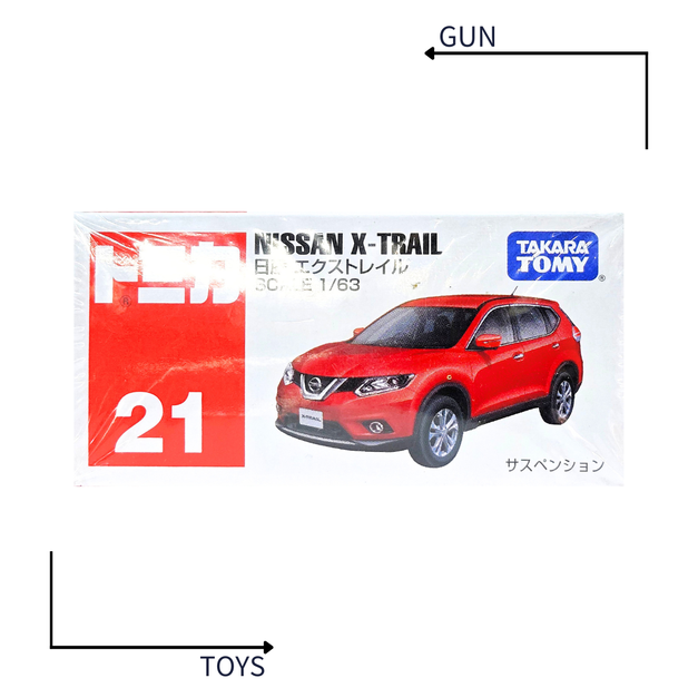 《GTS》TOMICA 多美小汽車 白盒 NO.21 日產 NISSAN X-TRAIL 801092