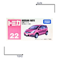 《GTS》TOMICA 多美小汽車 白盒 NO.22 日產 NISSAN NOTE 333470