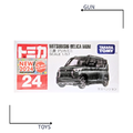 《GTS》TOMICA 多美小汽車 白盒 新車貼 NO.23 三菱 DELICA MINI 迷你得利卡 228585